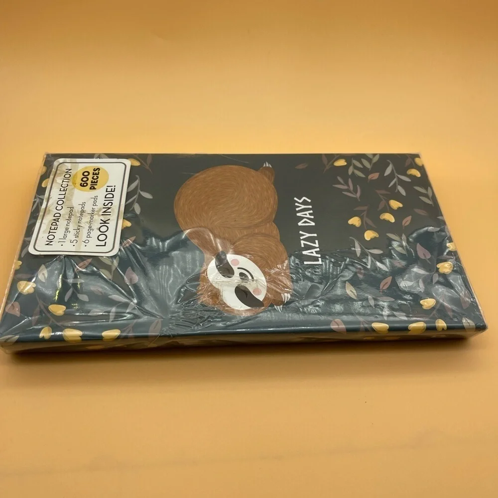 Sloth Notepad Collection, NWT 🦥